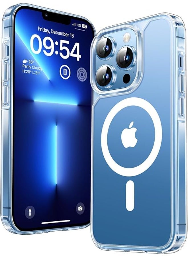 GolbinBox Clear Transparent Phone Case for Apple iPhone 13 Pro | Slim Protective Cover | Shockproof Back Case | Scratch Resistant Design | Lightweight Daily Protection - Image 1